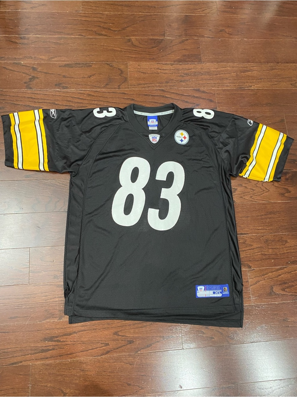 Vintage Pittsburgh Steelers #83 Miller Reebok Onfield Mens Jersey Size XL NFL